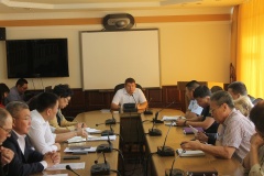 Сегодня состоялось еженедельное совещание под председательством заместителя Главы Администрации города Элисты Георгия Рубеко.